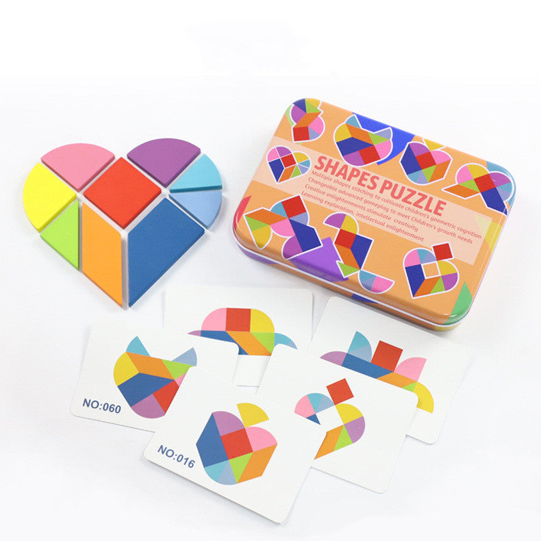 Tangram puzzle children's puzzle