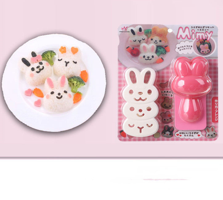 Panda Rice Ball Mold Set