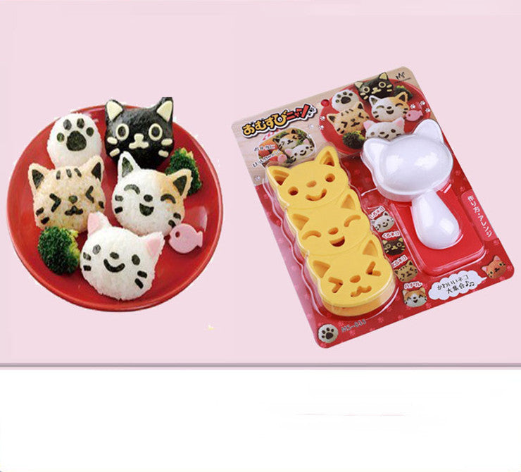 Panda Rice Ball Mold Set